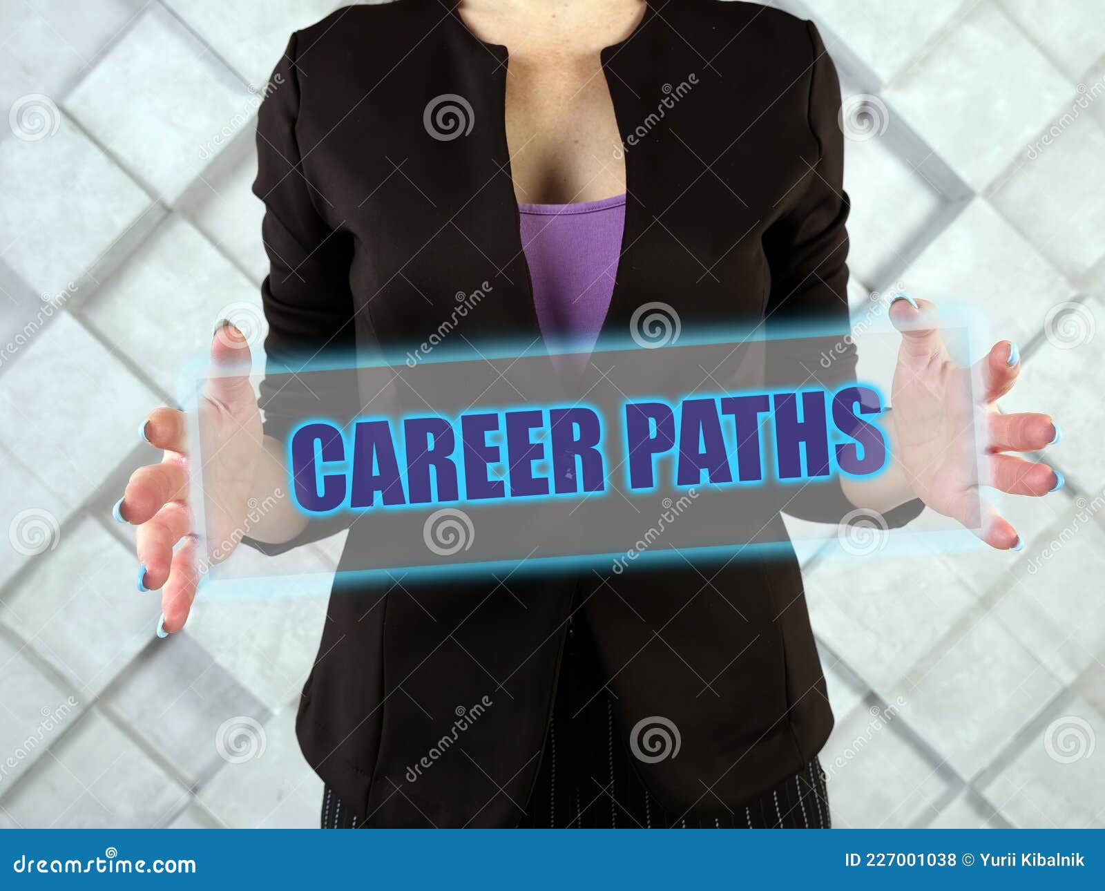 career paths phrase on the screen. aÃÂ career pathÃÂ is a sequence of jobs that leads to your short- and long-termÃÂ careerÃÂ goals